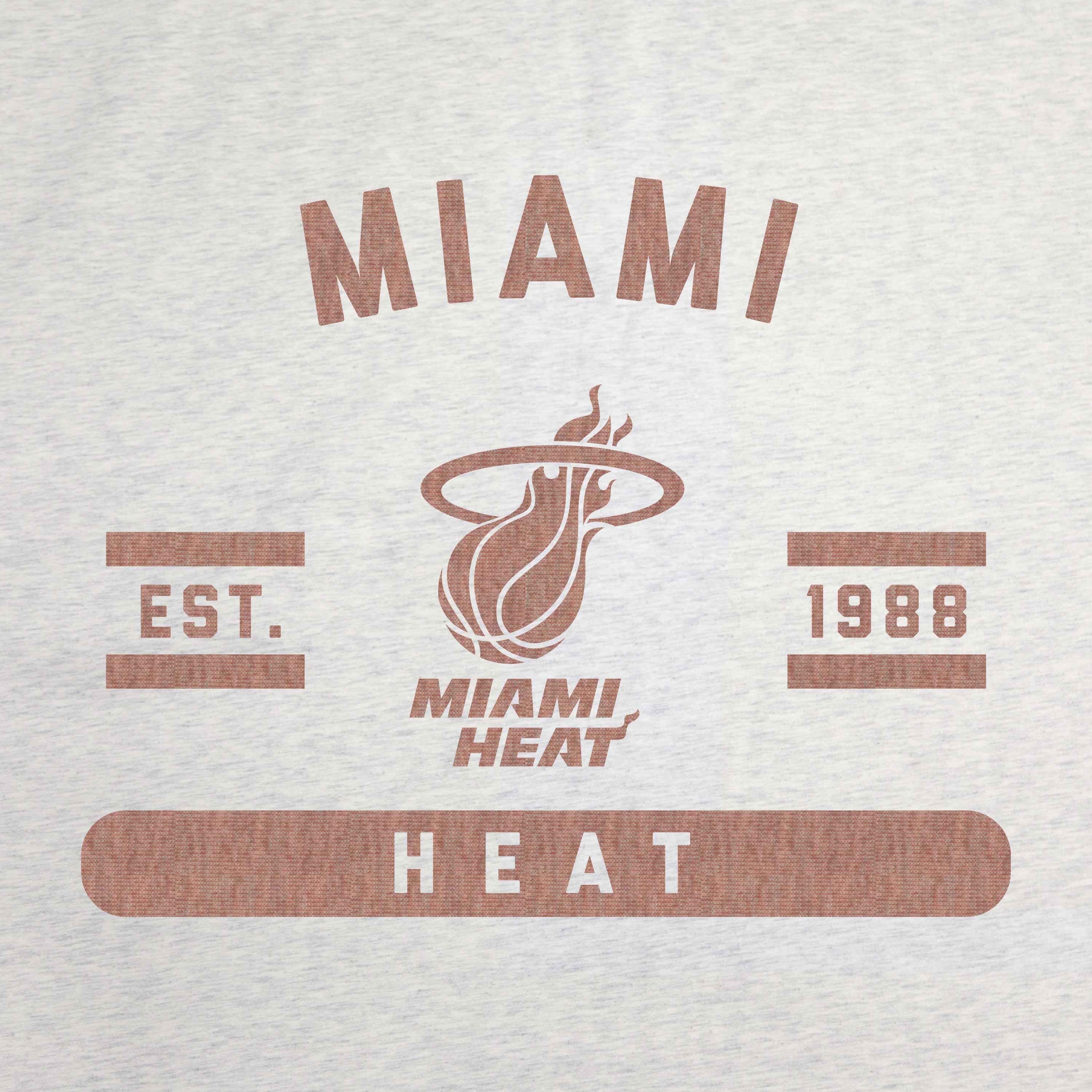 Miami Heat Sublimated Sweatshirt Blanket