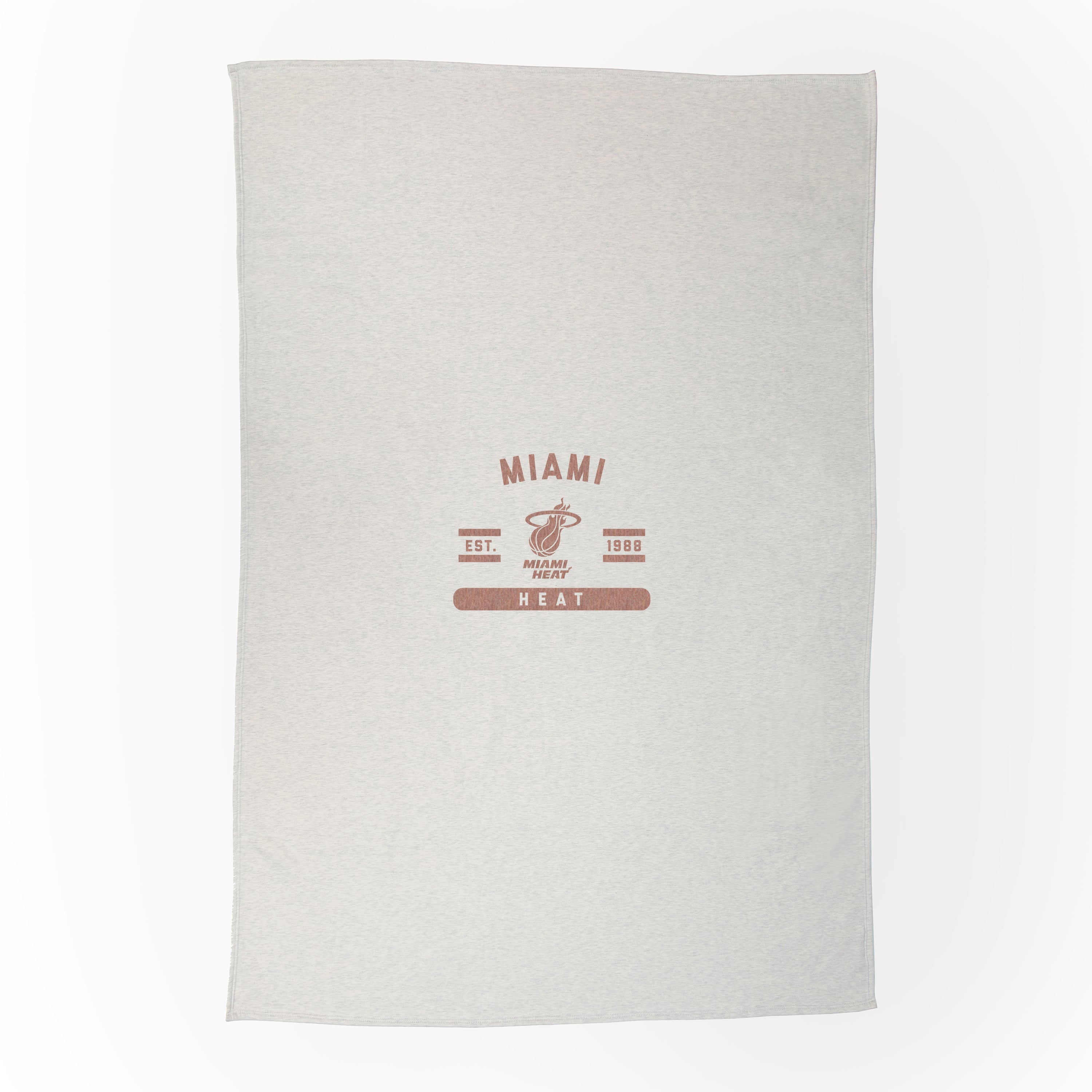 Miami Heat Sublimated Sweatshirt Blanket
