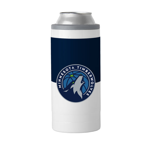 Product Image for Minnesota Timberwolves 12oz Colorblock Slim Can Coolie