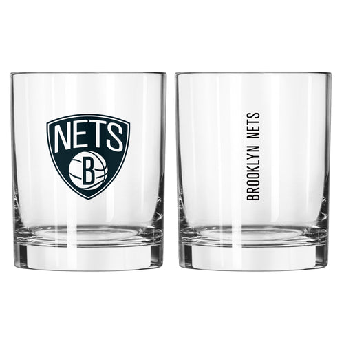 Product Image for Brooklyn Nets 14oz Gameday Rocks Glass