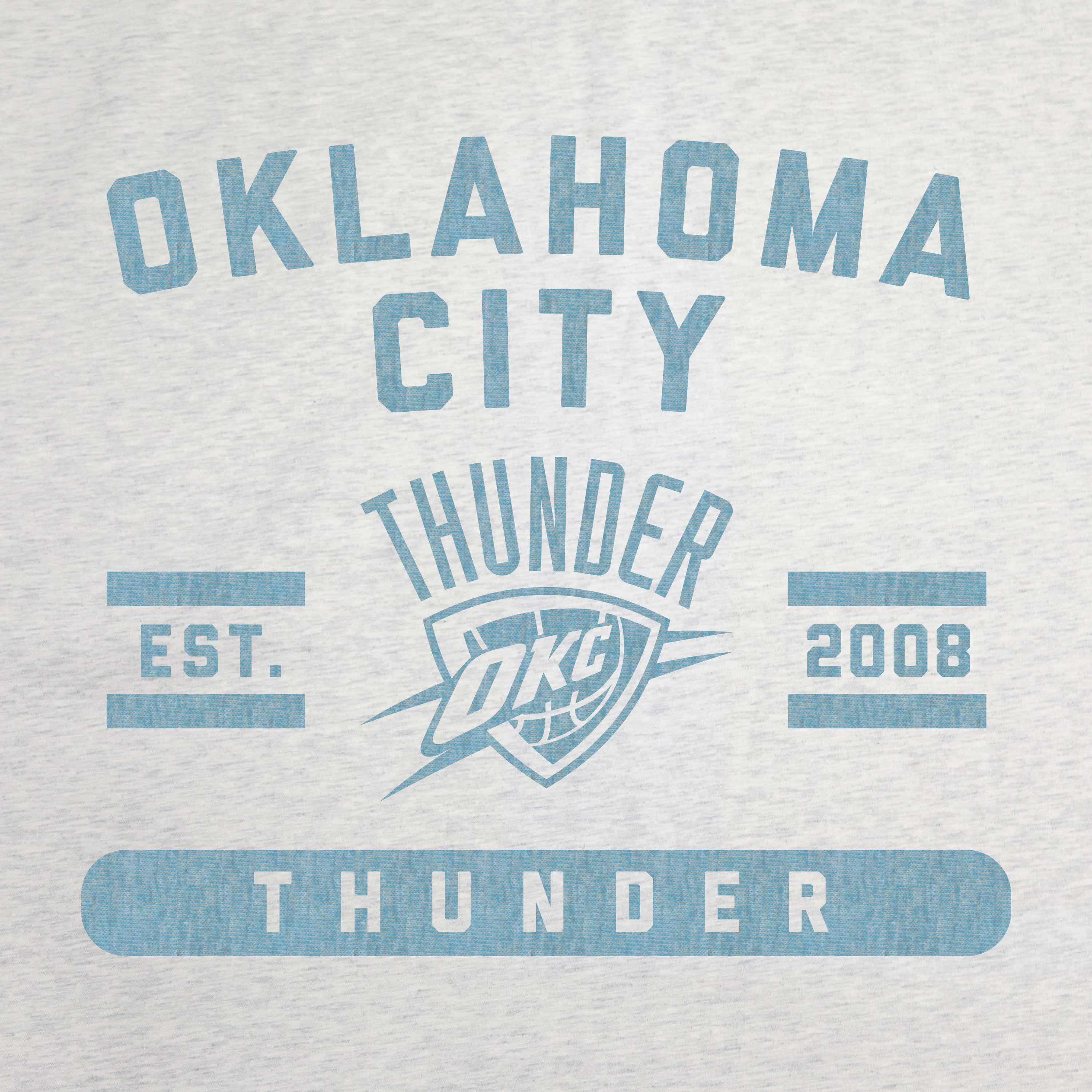 Oklahoma City Thunder Sublimated Sweatshirt Blanket