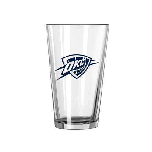 Product Image for Oklahoma City Thunder Navy 16oz Gameday Pint Glass