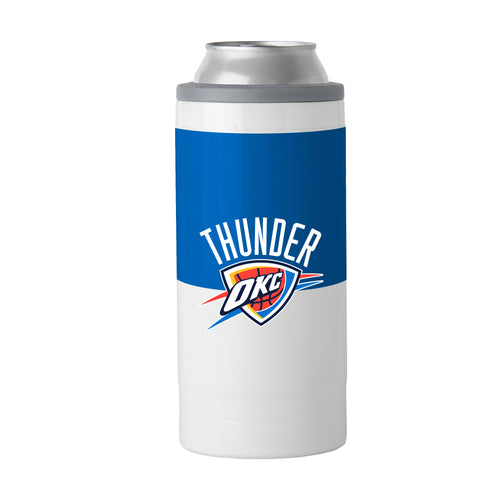 Product Image for Oklahoma City Thunder 12oz Colorblock Slim Can Coolie