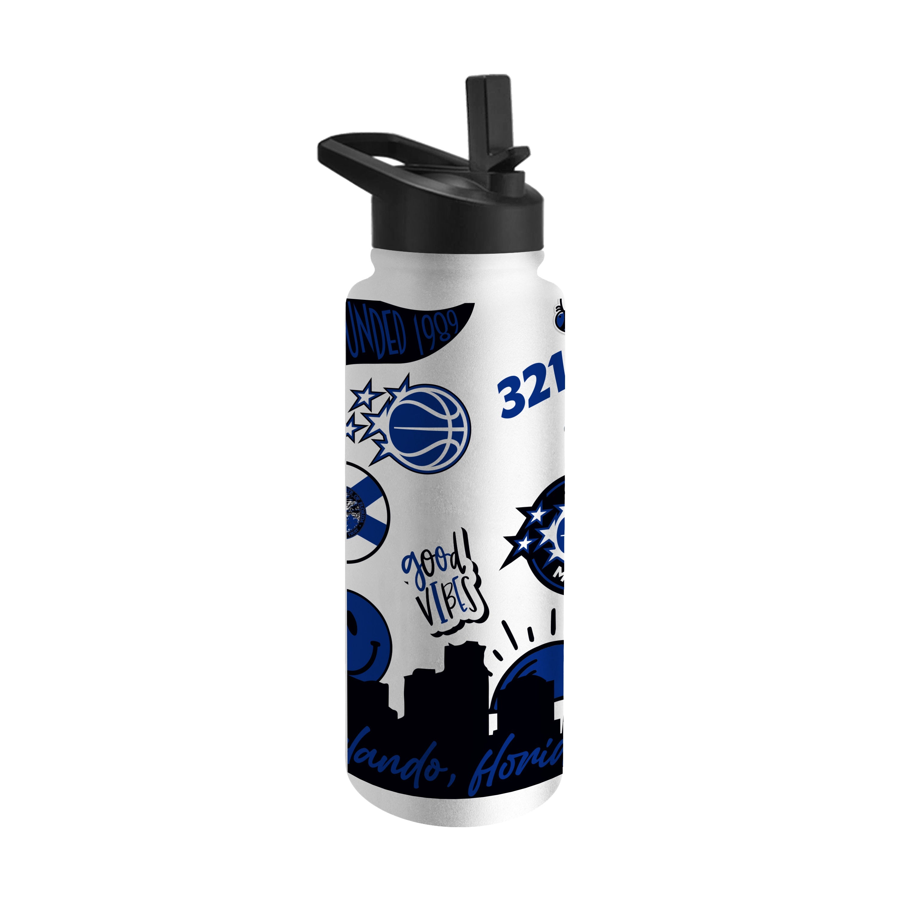Orlando Magic 34oz Native Quencher Bottle - Logo Brands