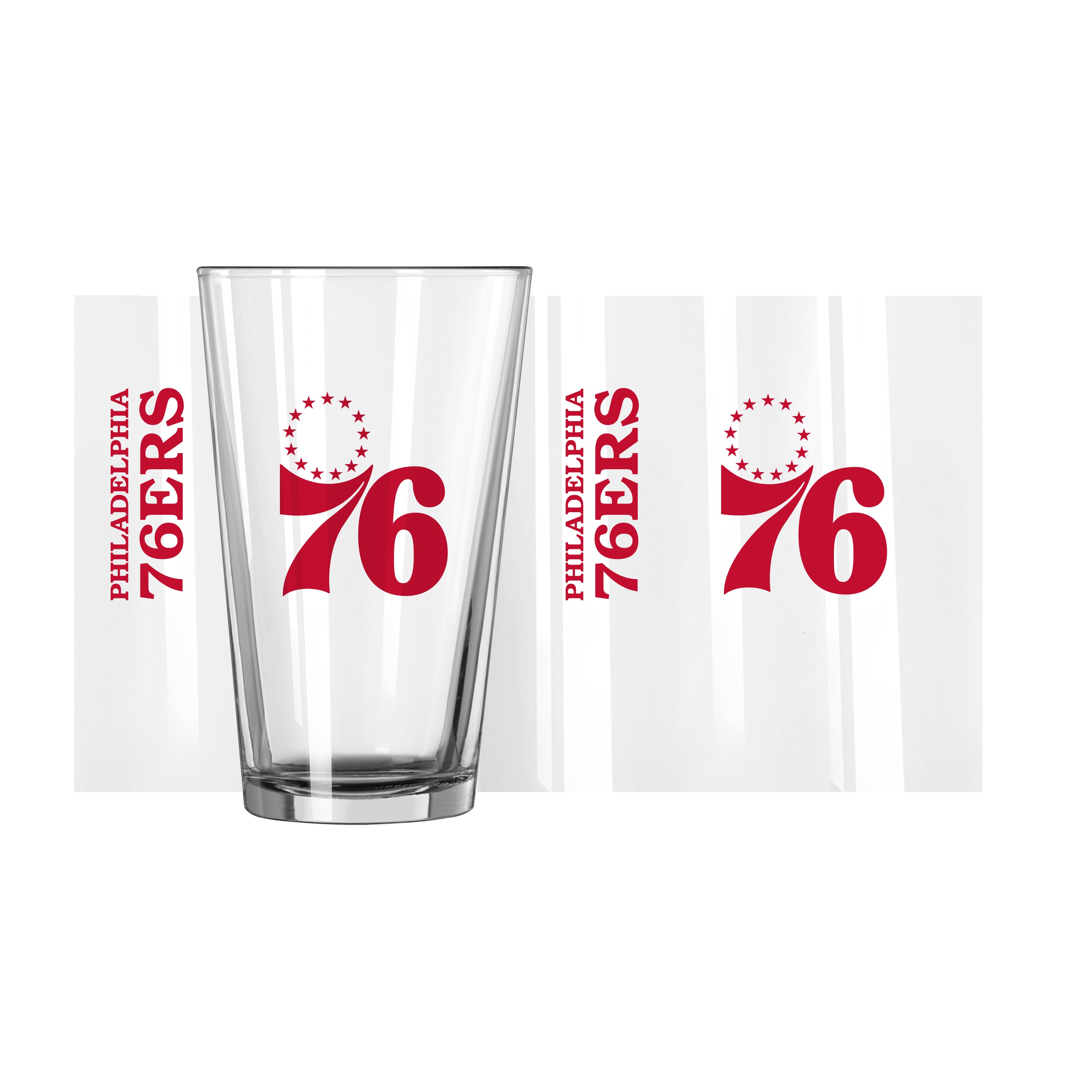 Philadelphia 76ers 16 oz. Gameday Pint Glass