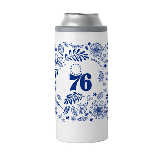 Product Image for Philadelphia 76ers 12oz Botanical Slim Can Coolie