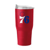 Philadelphia 76ers 30oz Flipside Powder Coat Tumbler - Logo Brands