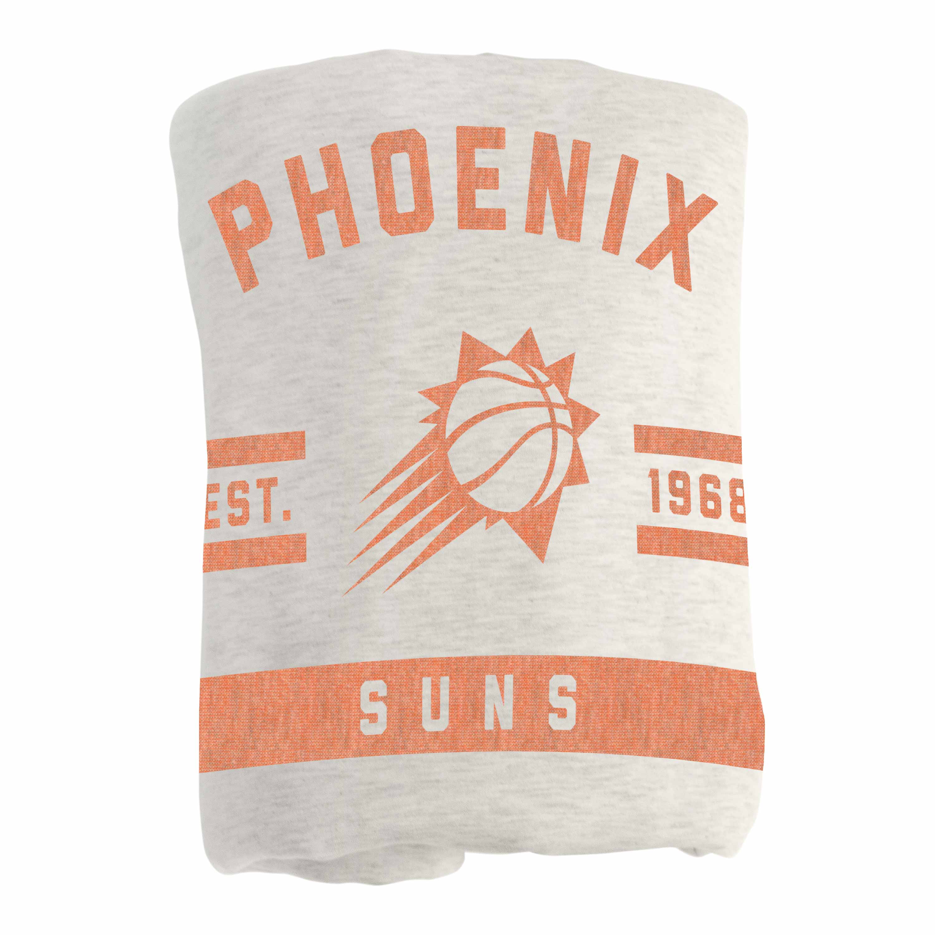 Phoenix Suns Oatmeal Sweatshirt Blanket - Logo Brands