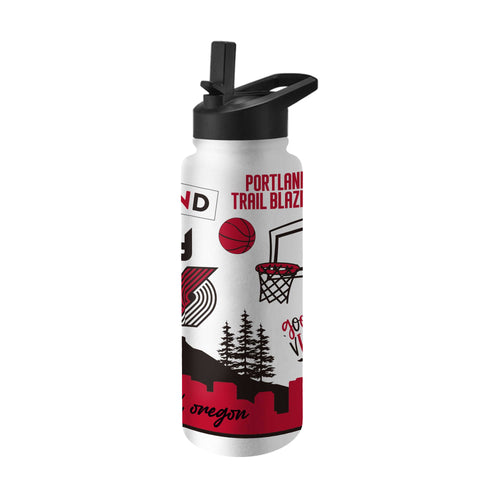 Product Image for Portland Trailblazers 34oz Native Quencher Bottle