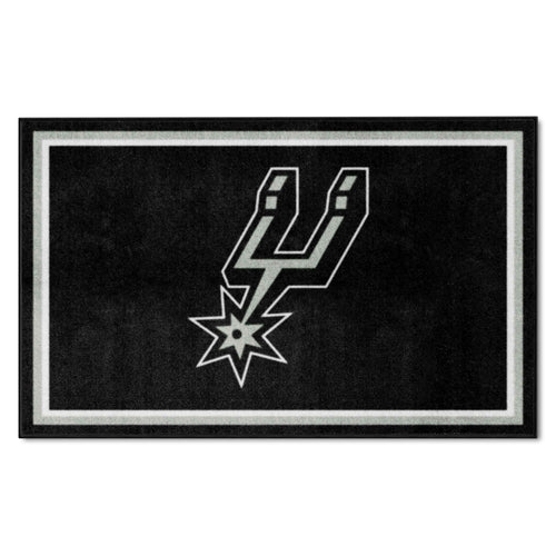 Product Image for NBA - San Antonio Spurs 4x6 Rug