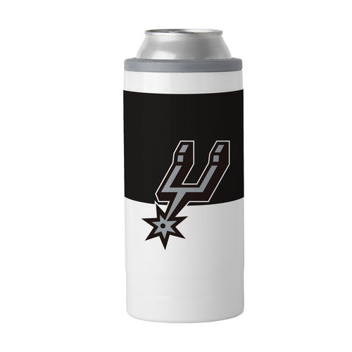 Product Image for San Antonio Spurs Colorblock 12oz Slim Can Coolie