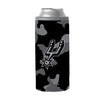 San Antonio Spurs Black Camo 12oz Slim Can Coolie