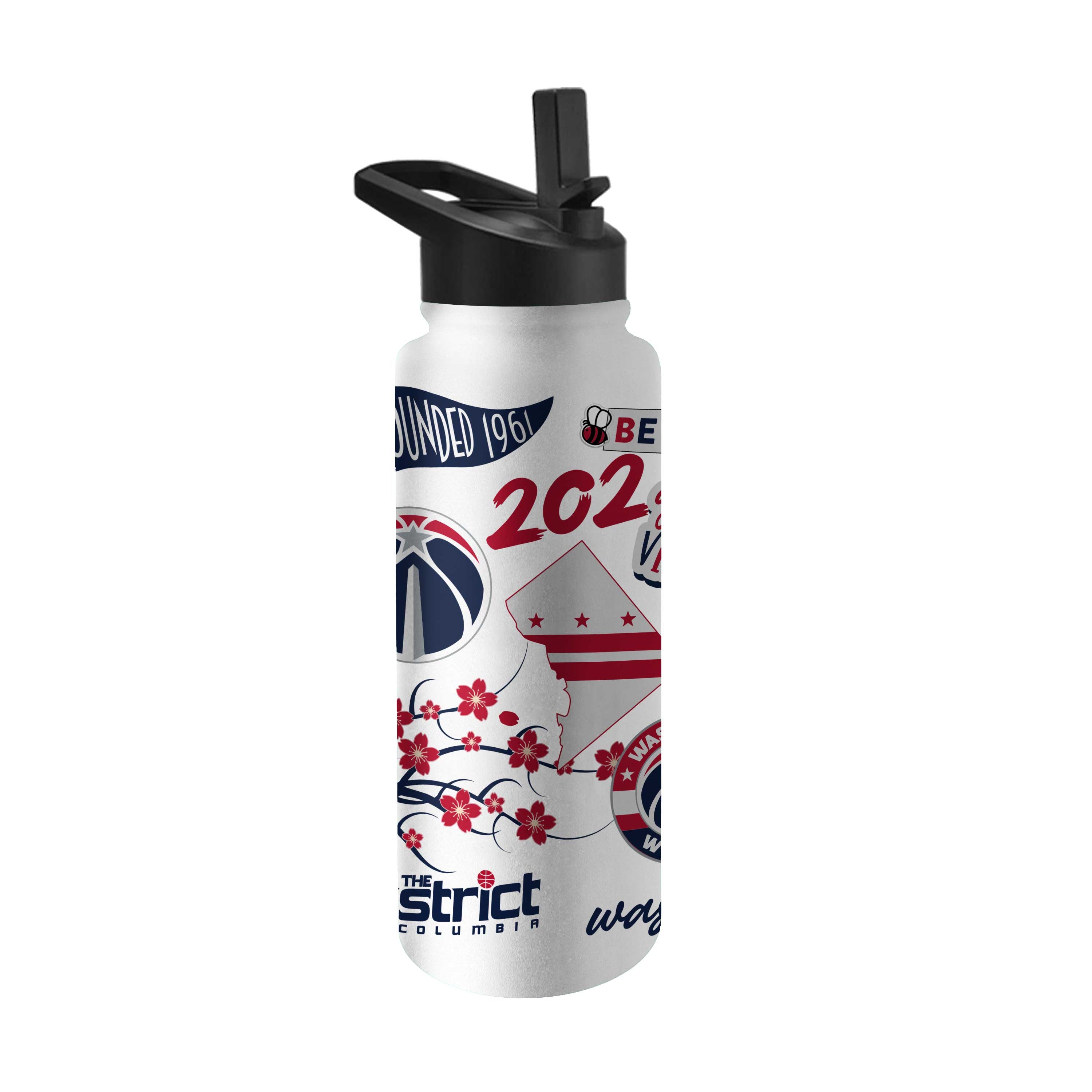 Washington Wizards 34oz Native Quencher Bottle - Logo Brands