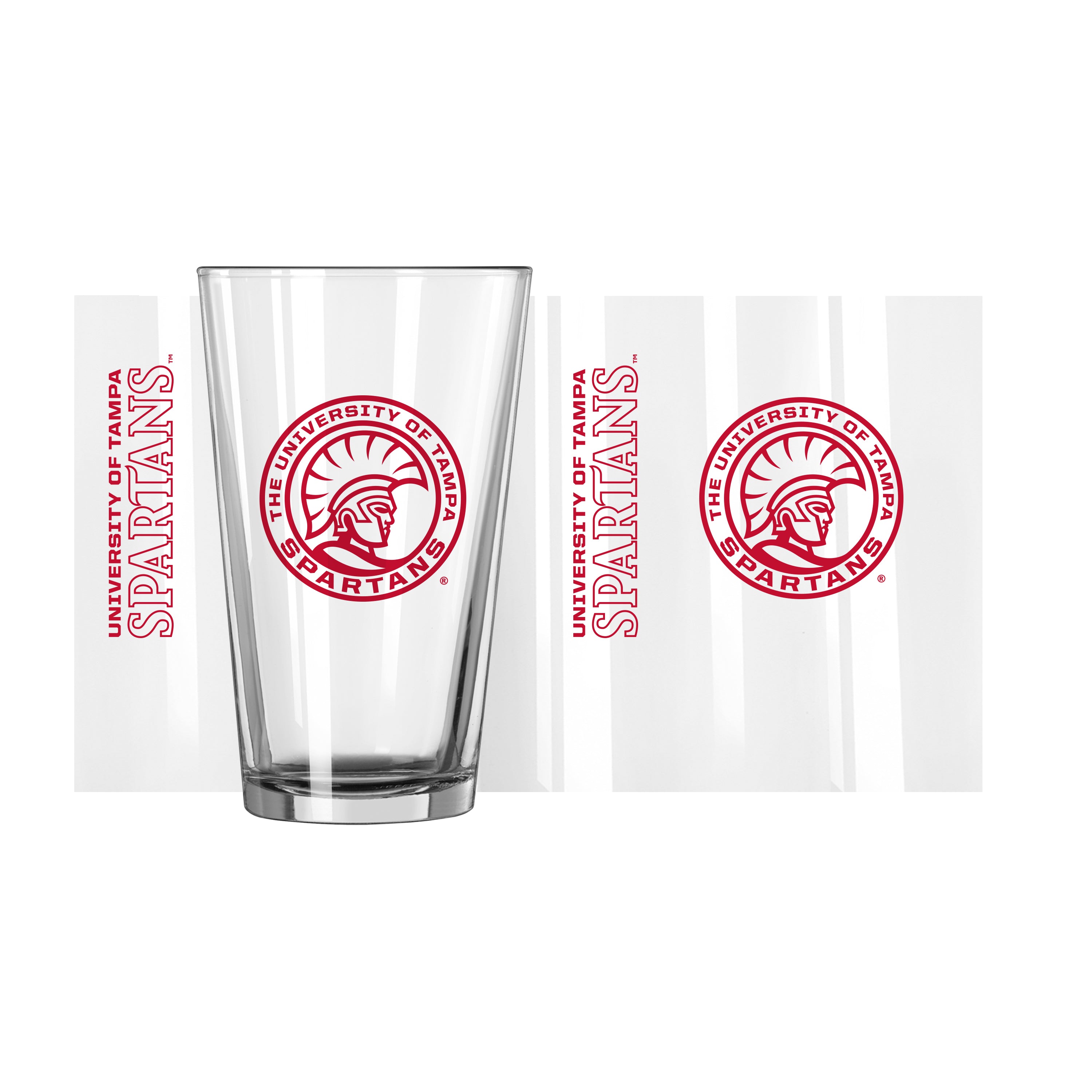 Tampa U 16oz Gameday Pint Glass