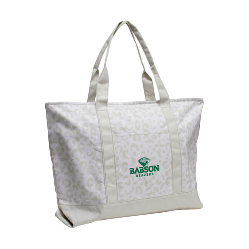 Product Image for Babson College Leopard Pattern Tote