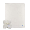 Westfield State University Cable Knit Throw 50x60