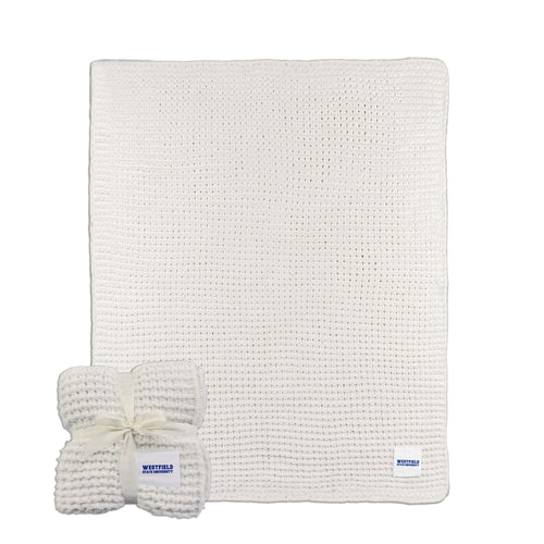 Product Image for Westfield State University Cable Knit Throw 50x60
