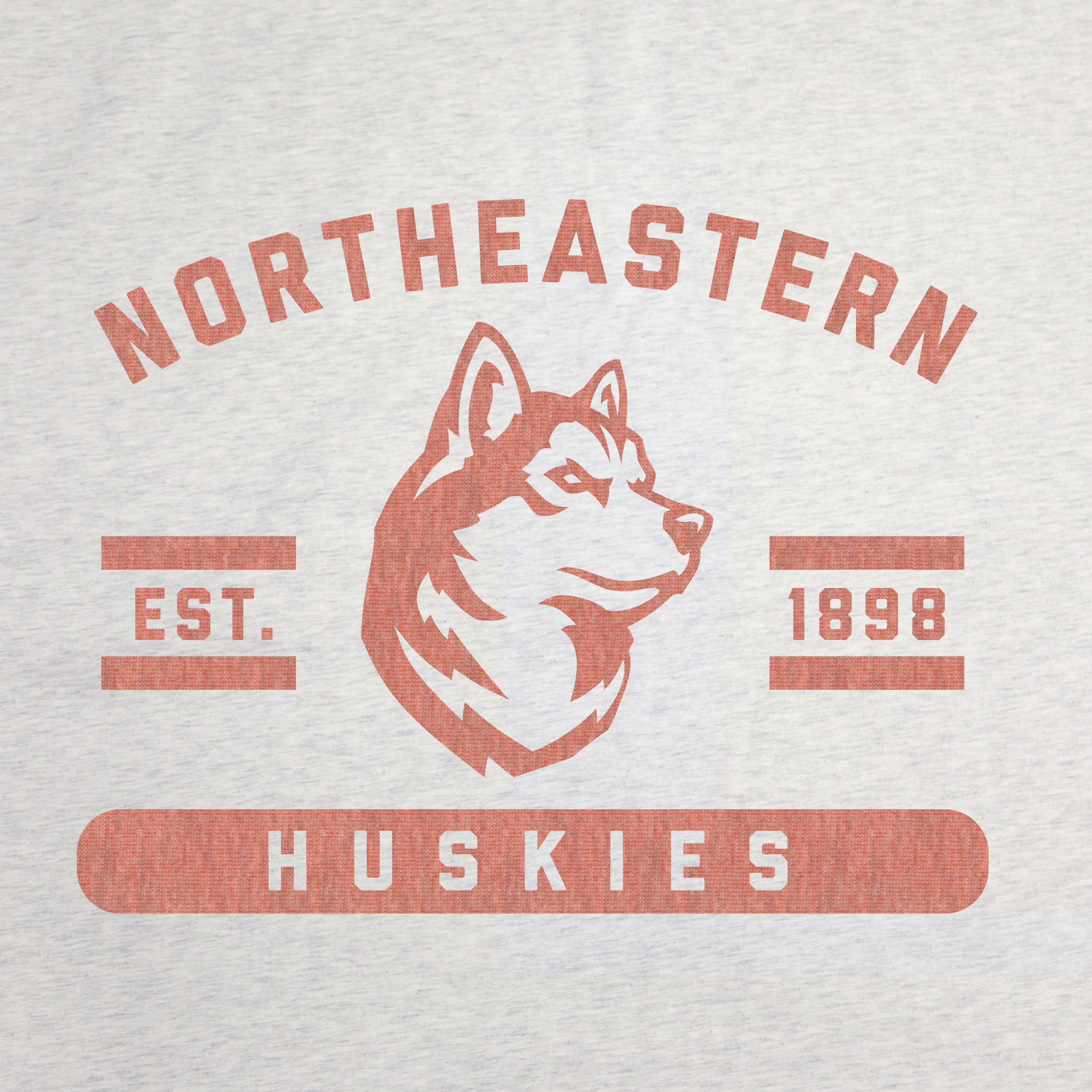 Northeastern Sublimated Sweatshirt Blanket