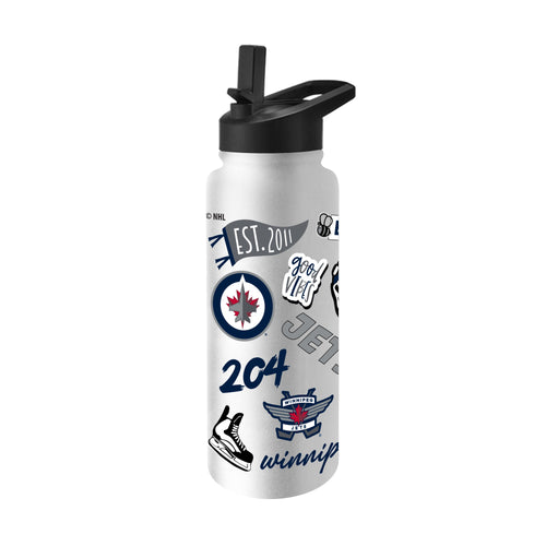 Product Image for Winnipeg Jets 34oz Native Quencher Bottle