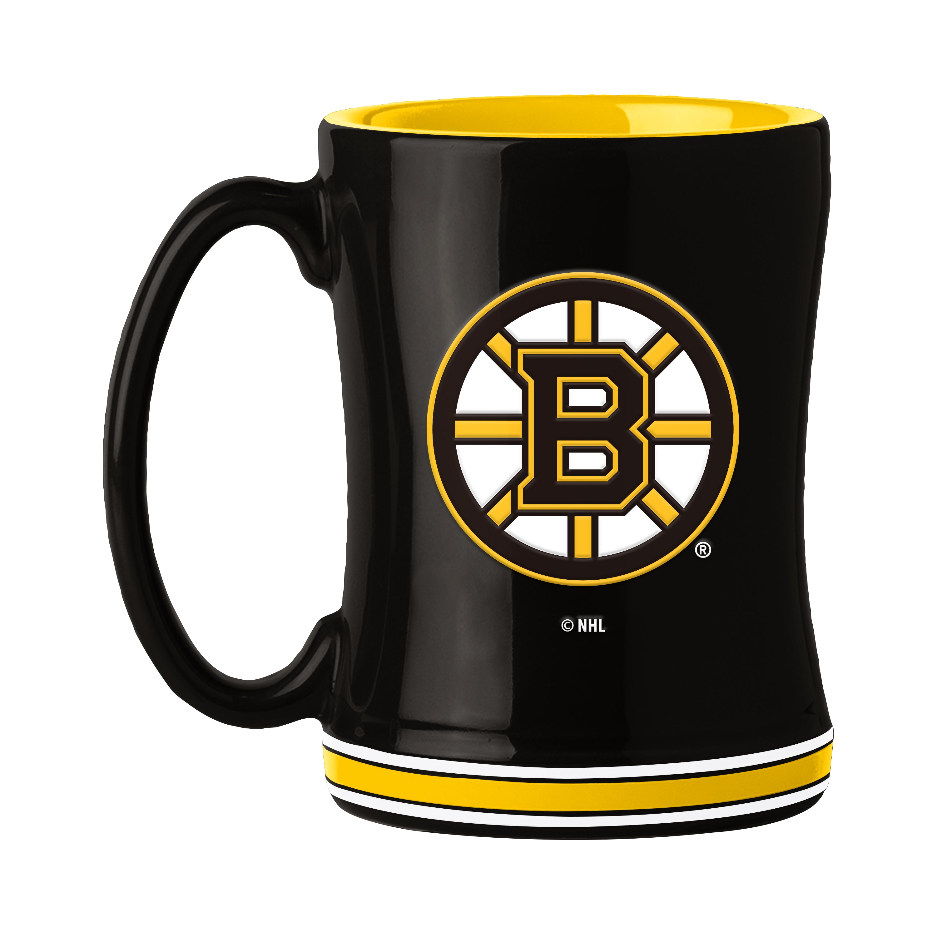 Boston Bruins 14 oz. Relief Mug