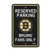 NHL - Boston Bruins Parking Sign