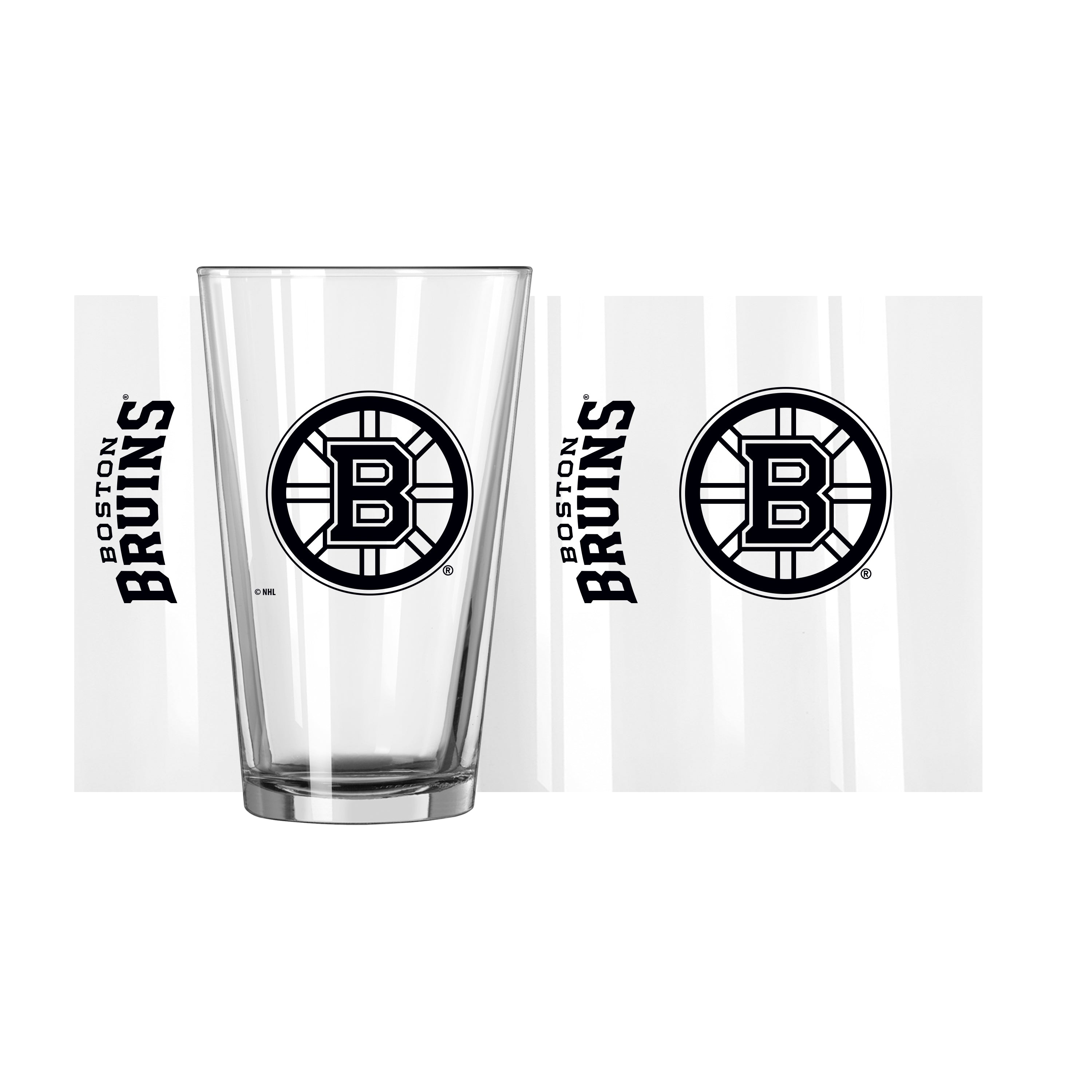 Boston Bruins 16 oz. Gameday Pint Glass