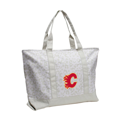 Product Image for Calgary Flames Leopard Pattern Tote