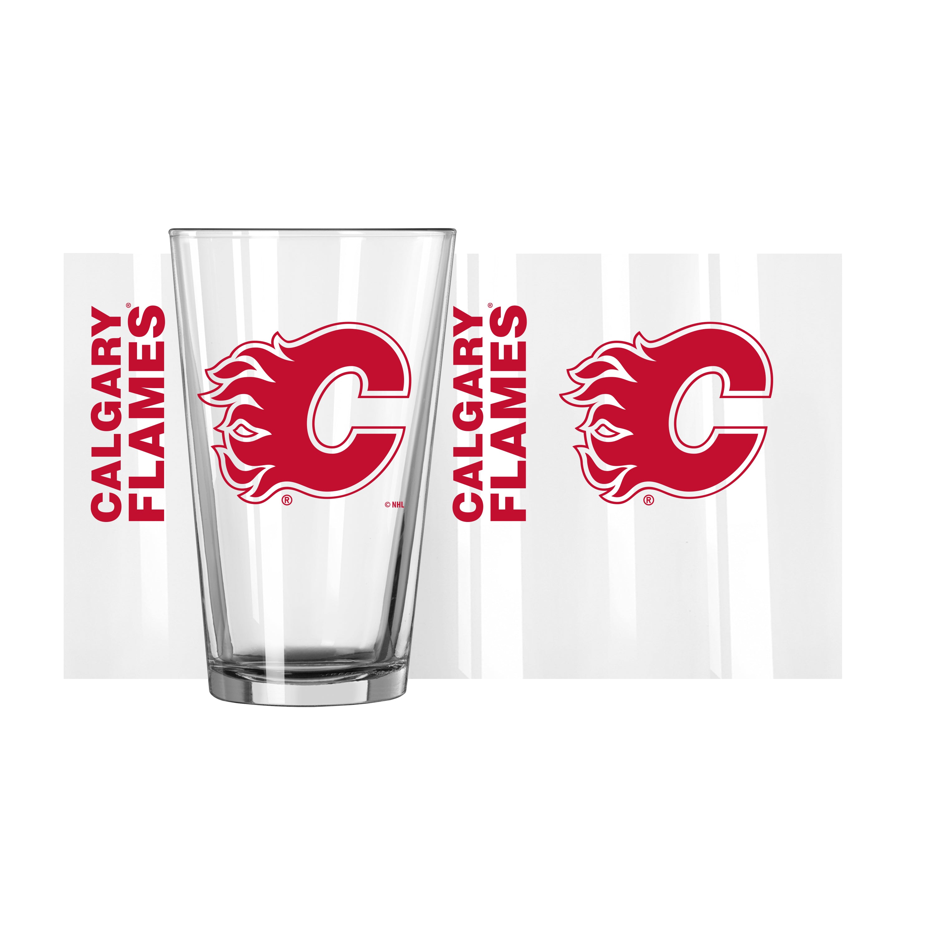 Calgary Flames 16oz Gameday Pint Glass