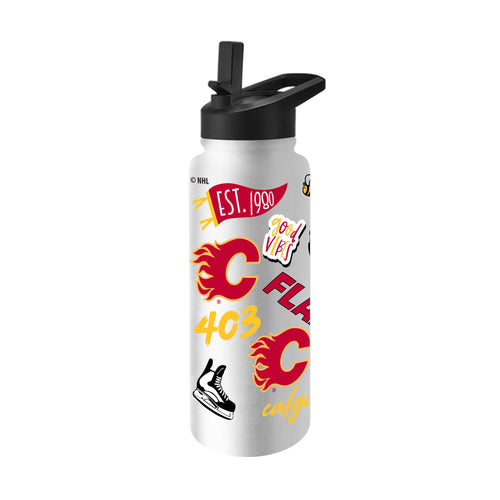 Product Image for Calgary Flames 34oz Native Quencher Bottle