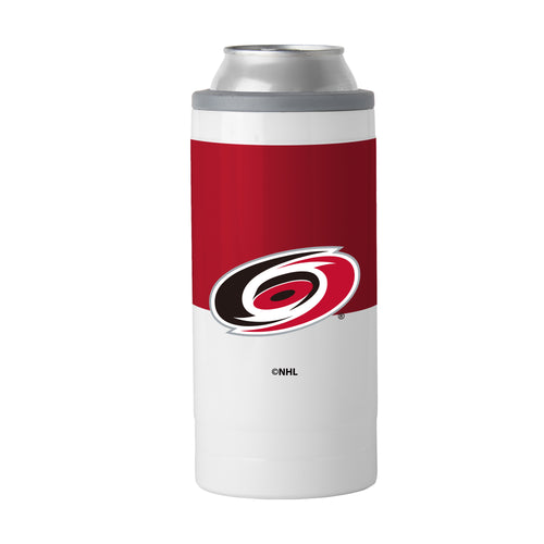 Product Image for Carolina Hurricanes Colorblock 12oz Slim Can Coolie