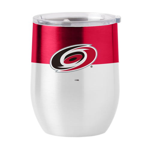 Product Image for Carolina Hurricanes Color Block 16 oz Stainless Curved Beverage