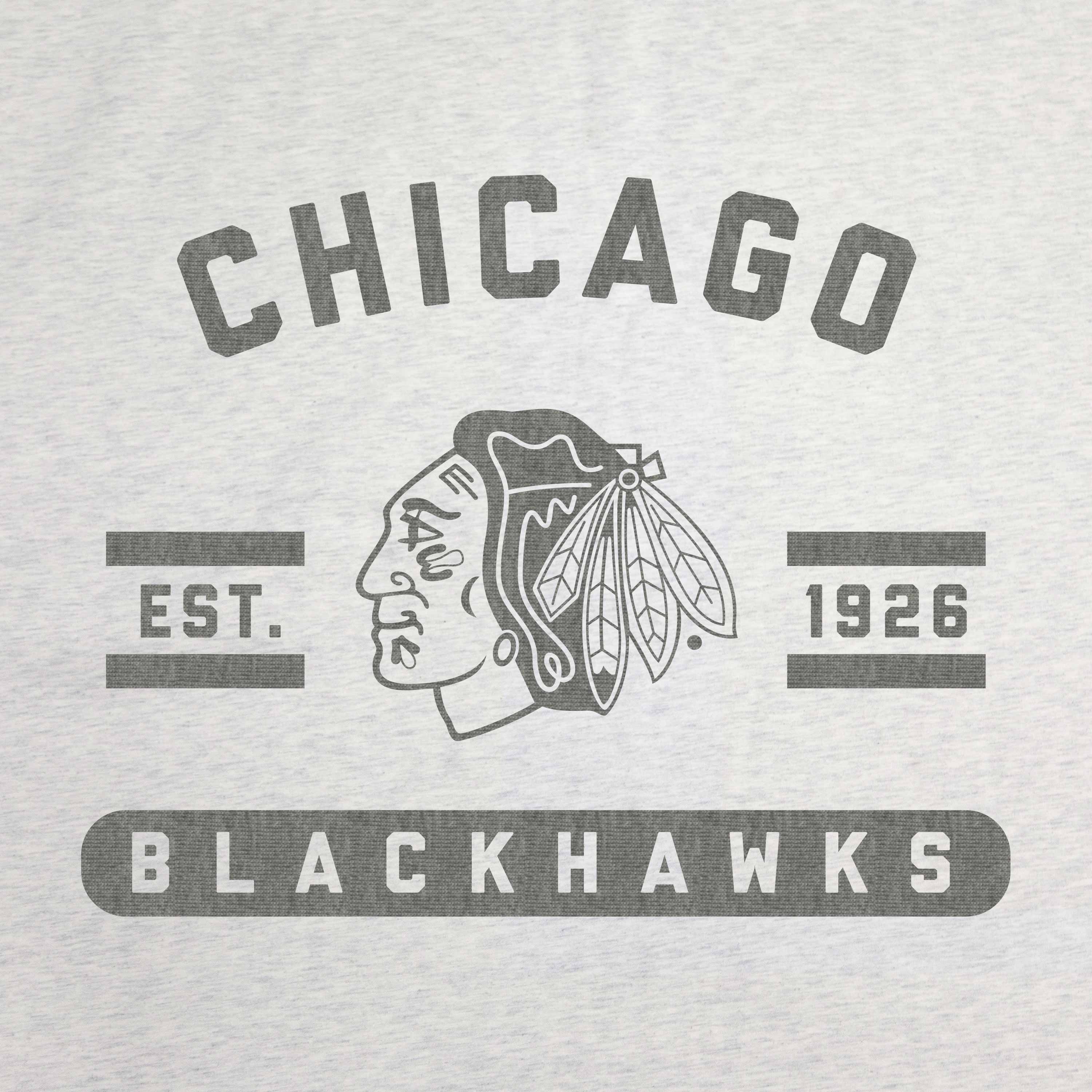 Chicago Blackhawks Sublimated Sweatshirt Blanket