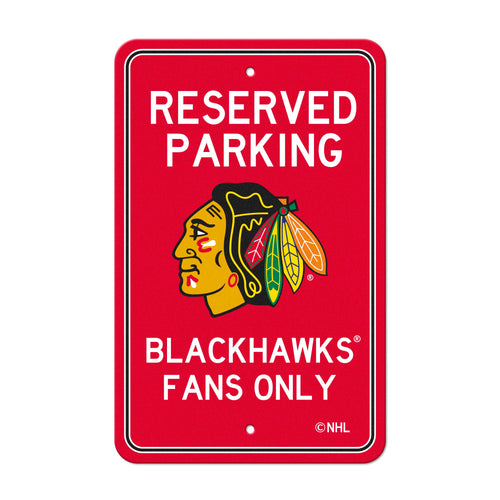 Product Image for NHL - Chicago Blackhawks Parking Sign
