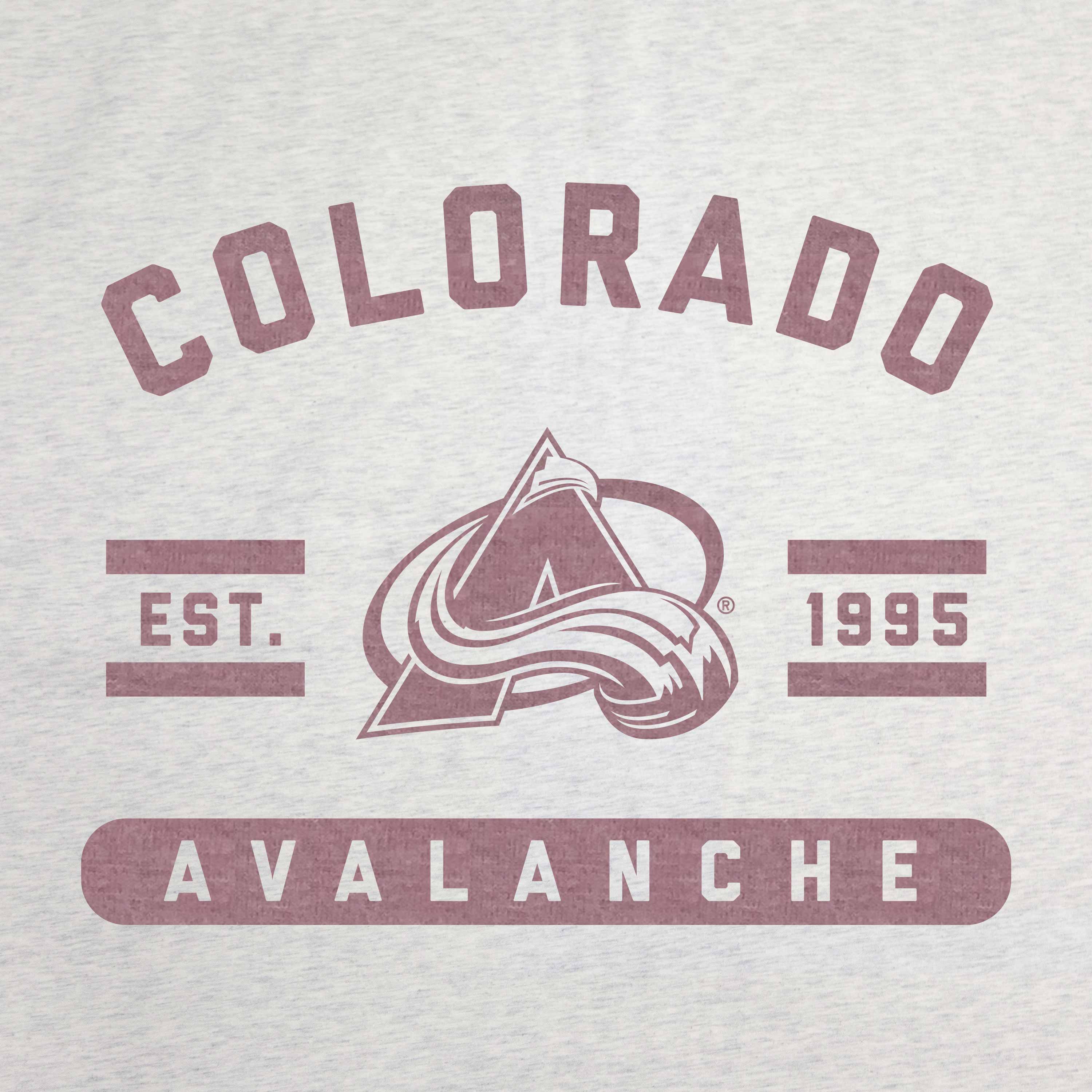 Colorado Avalanche Sublimated Sweatshirt Blanket