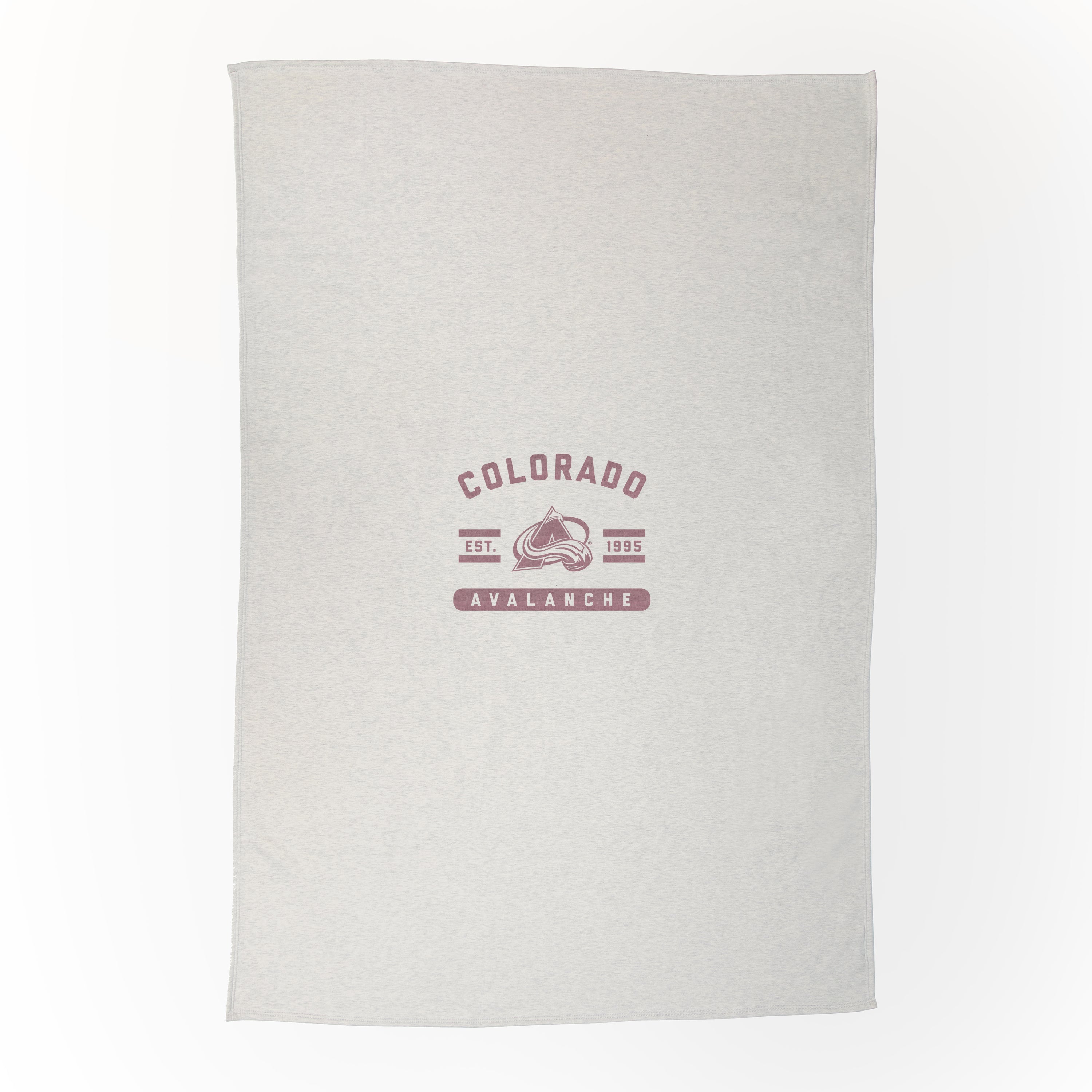 Colorado Avalanche Sublimated Sweatshirt Blanket