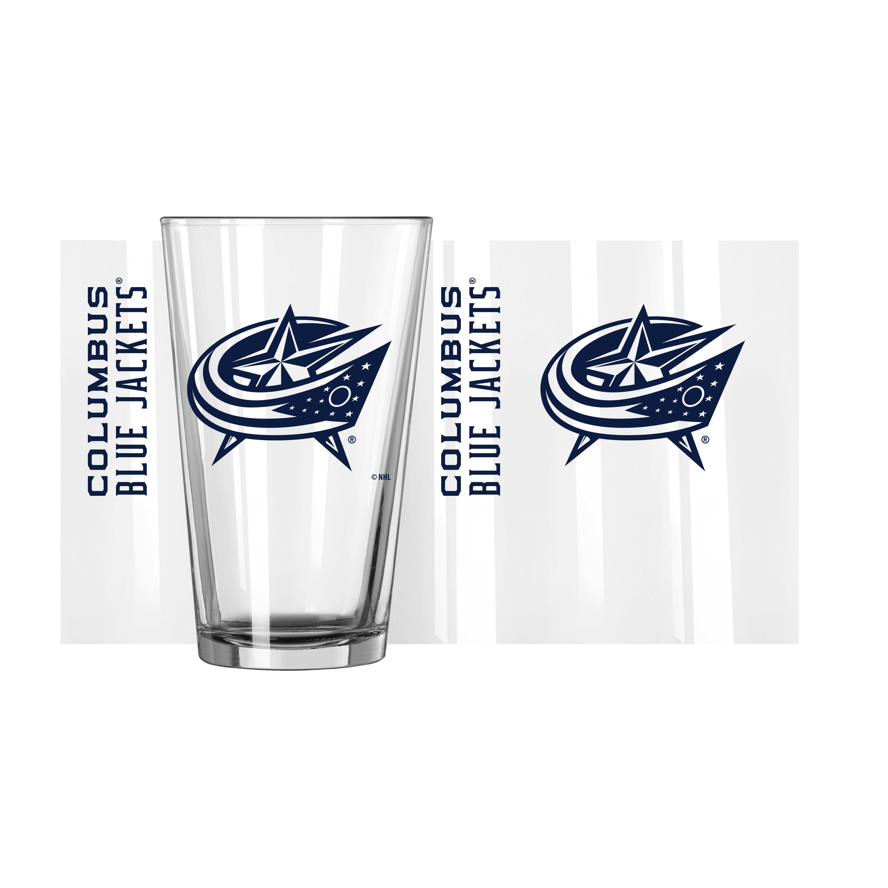 Columbus Blue Jackets 16oz Gameday Pint Glass