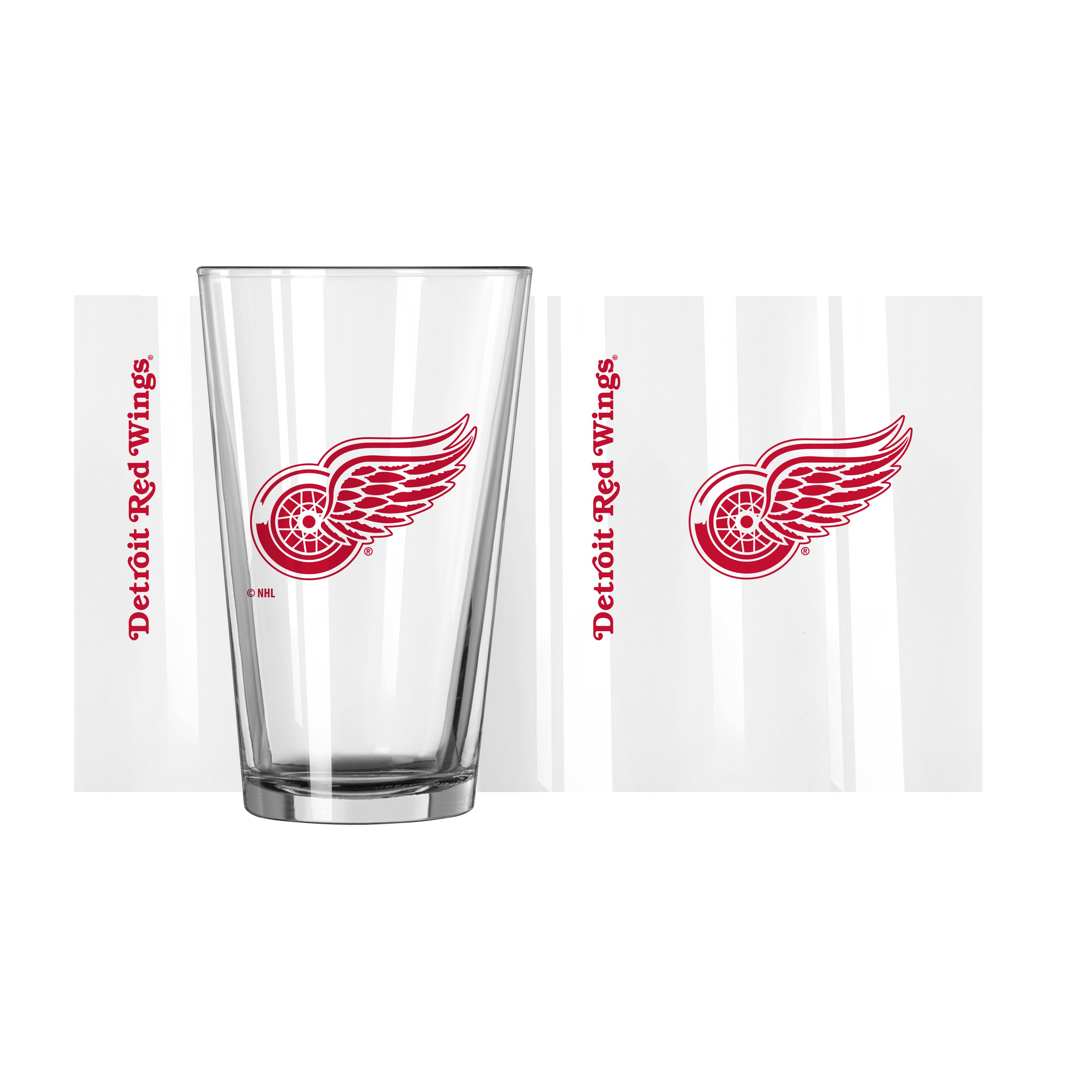 Detroit Red Wings 16 oz. Gameday Pint Glass