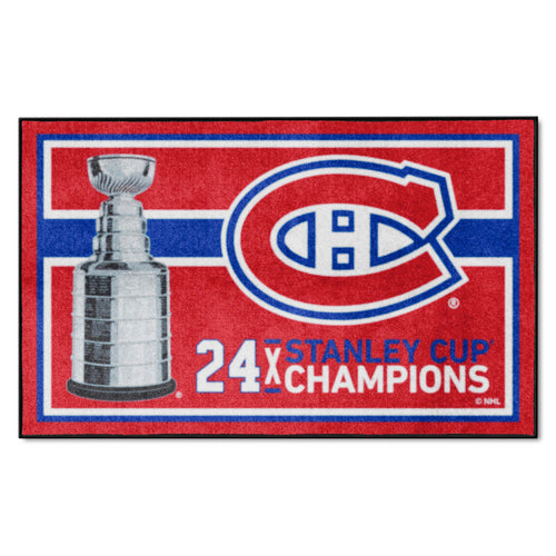 Product Image for NHL - Montreal Canadiens 4x6 Rug