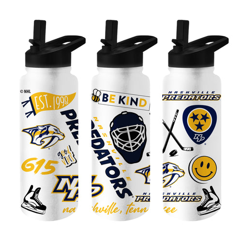 Product Image for Nashville Predators 34oz Native Quencher Bottle