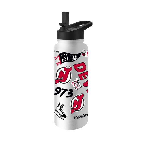 Product Image for New Jersey Devils 34oz Native Quencher Bottle