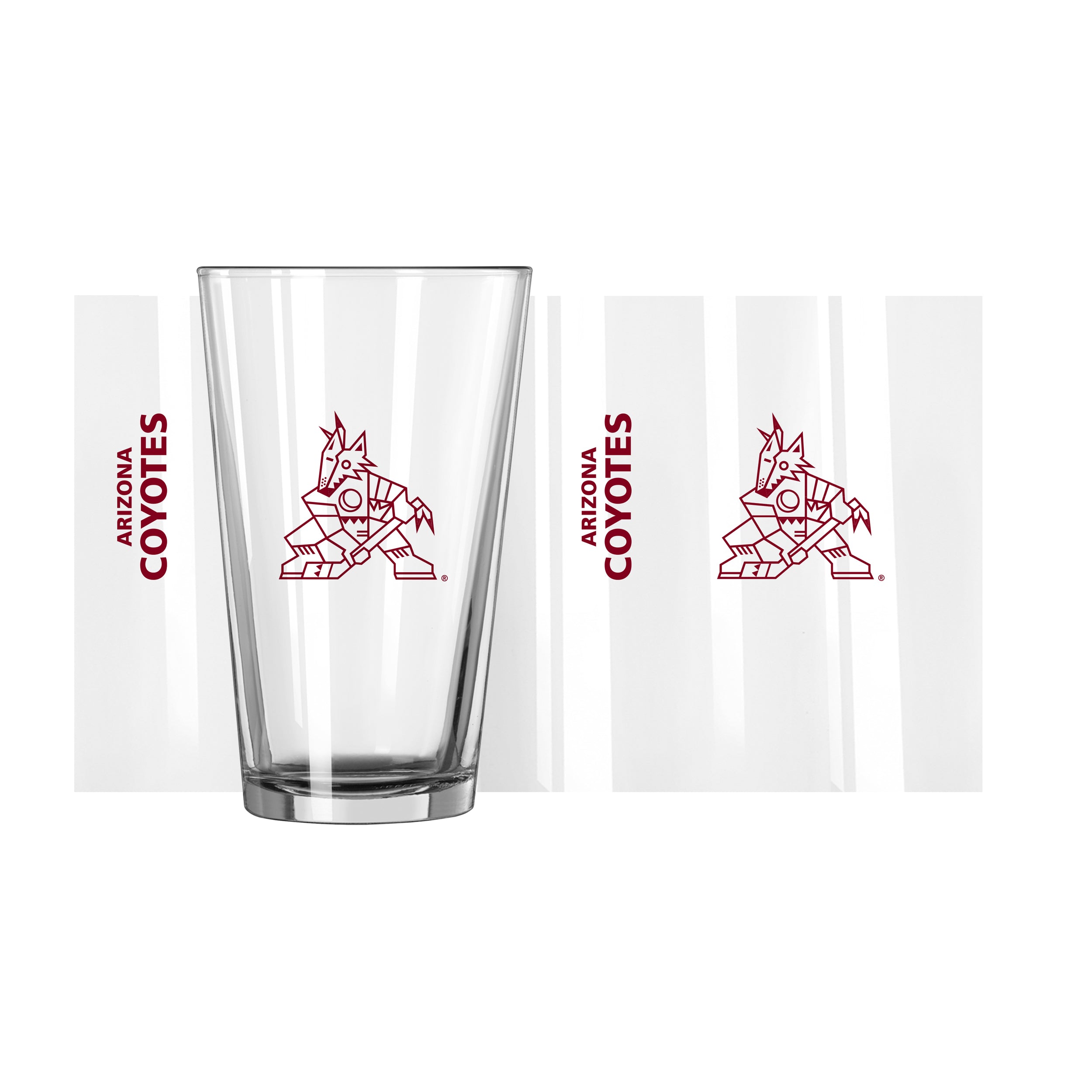 Arizona Coyotes 16oz Gameday Pint Glass