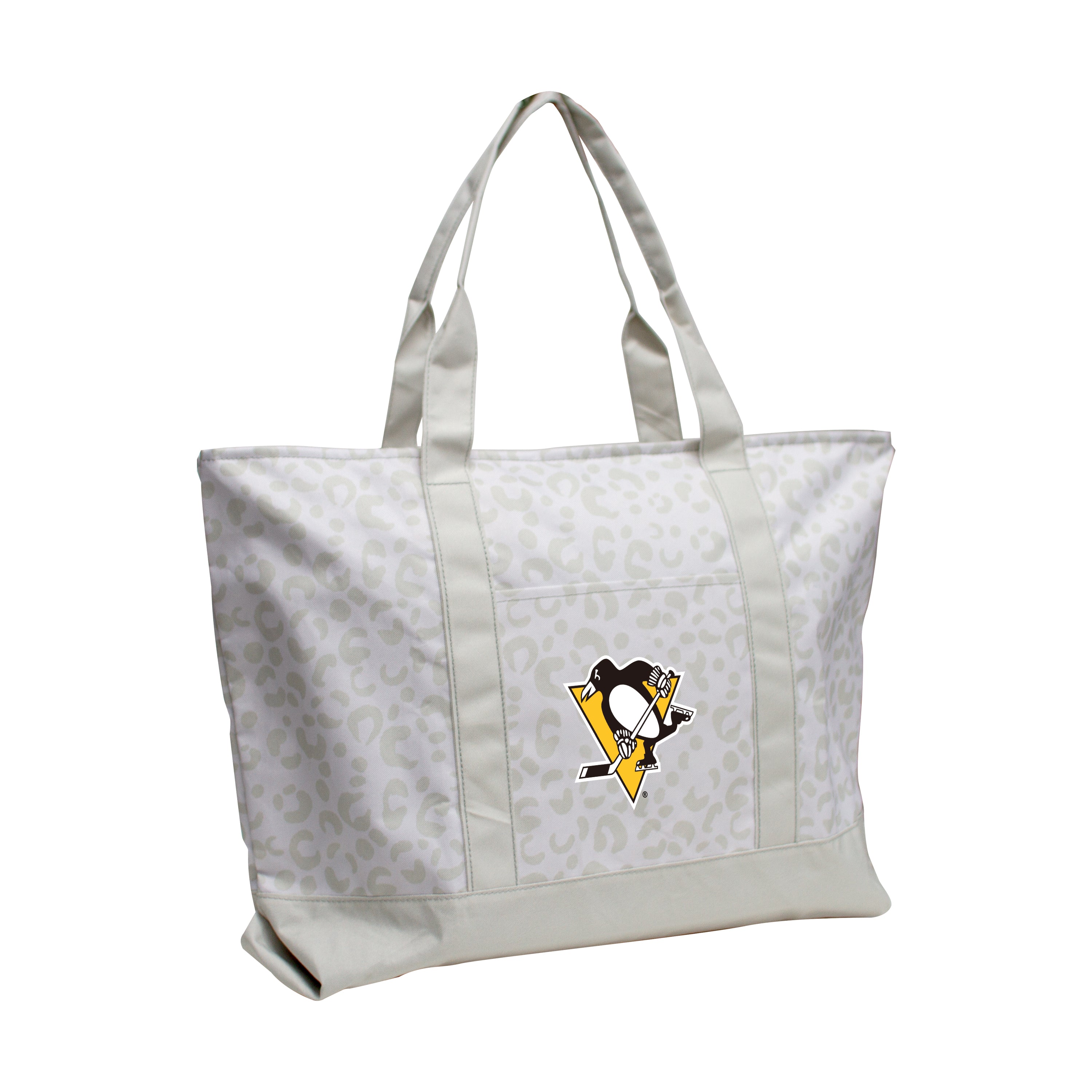 Pittsburgh Penguins Leopard Pattern Tote