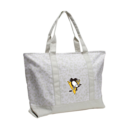 Product Image for Pittsburgh Penguins Leopard Pattern Tote