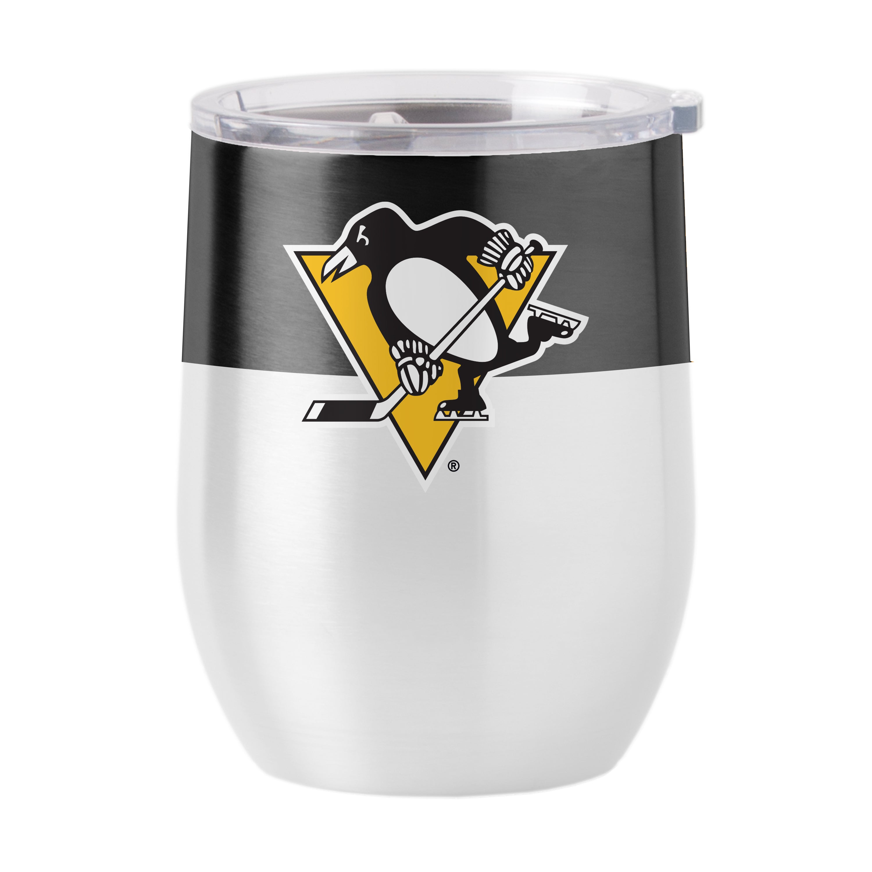 Pittsburgh Penguins 16 oz. Colorblock Stainless Curved Beverage Tumbler