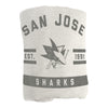 San Jose Sharks Sublimated Sweatshirt Blanket