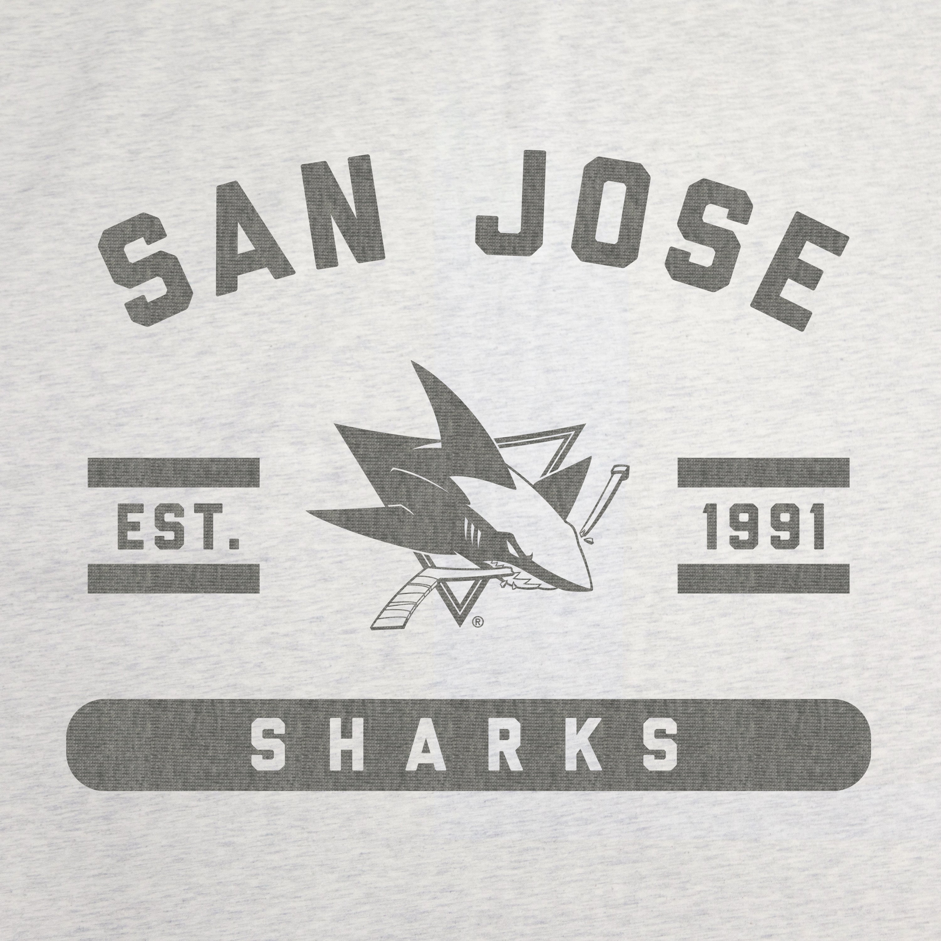 San Jose Sharks Sublimated Sweatshirt Blanket