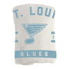 St. Louis Blues Sublimated Sweatshirt Blanket
