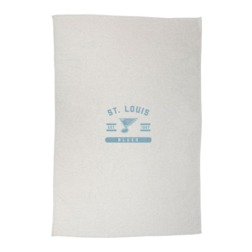 Product Image for St. Louis Blues Sublimated Sweatshirt Blanket