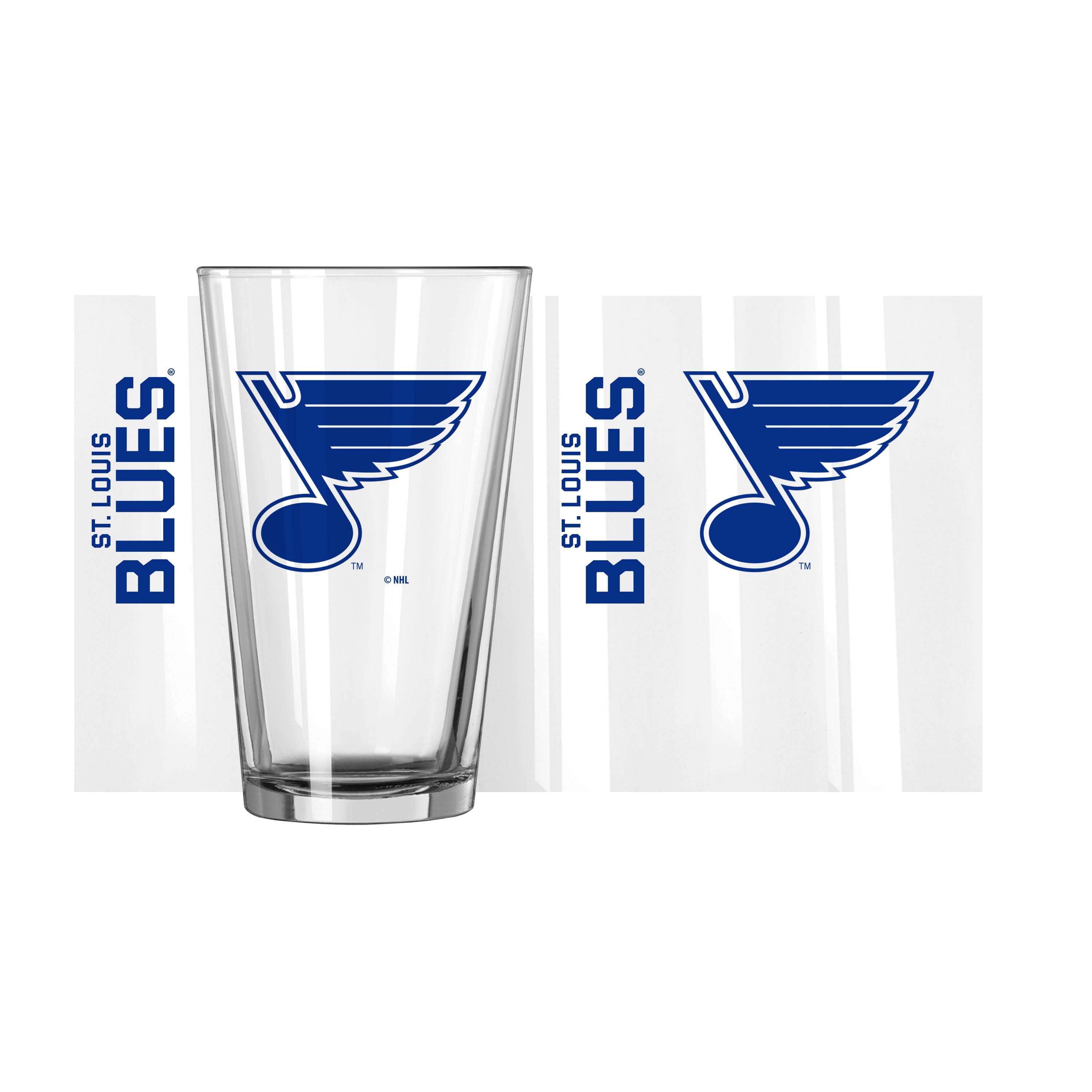 St. Louis Blues 16oz Gameday Pint Glass