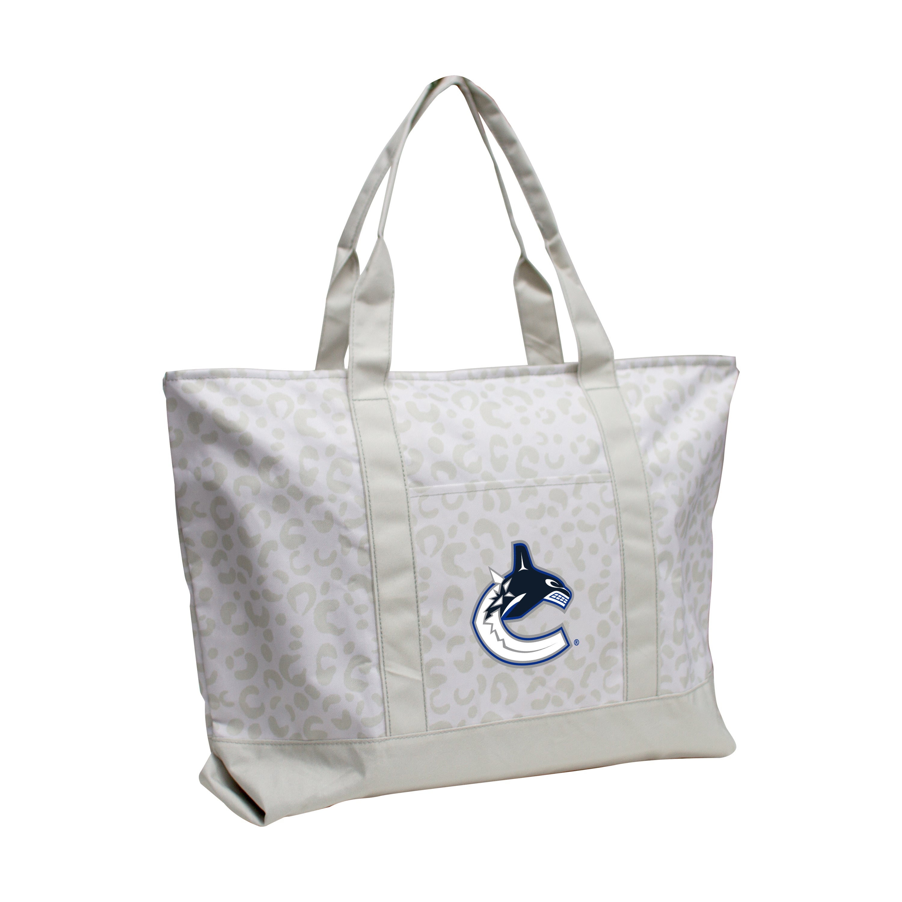 Vancouver Canucks Leopard Pattern Tote